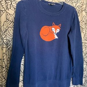 loft fox sweater